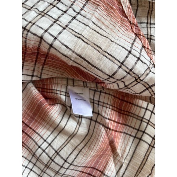PENDLETON Women100% Cotton Plaid Button Down Shirt Small - Picture 9 of 10